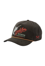 Reyes High Snapback black Vorderansicht