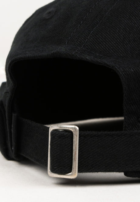 Docker Cap black Closeup1