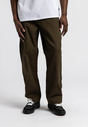 Regular Chino darkolive Vorderansicht