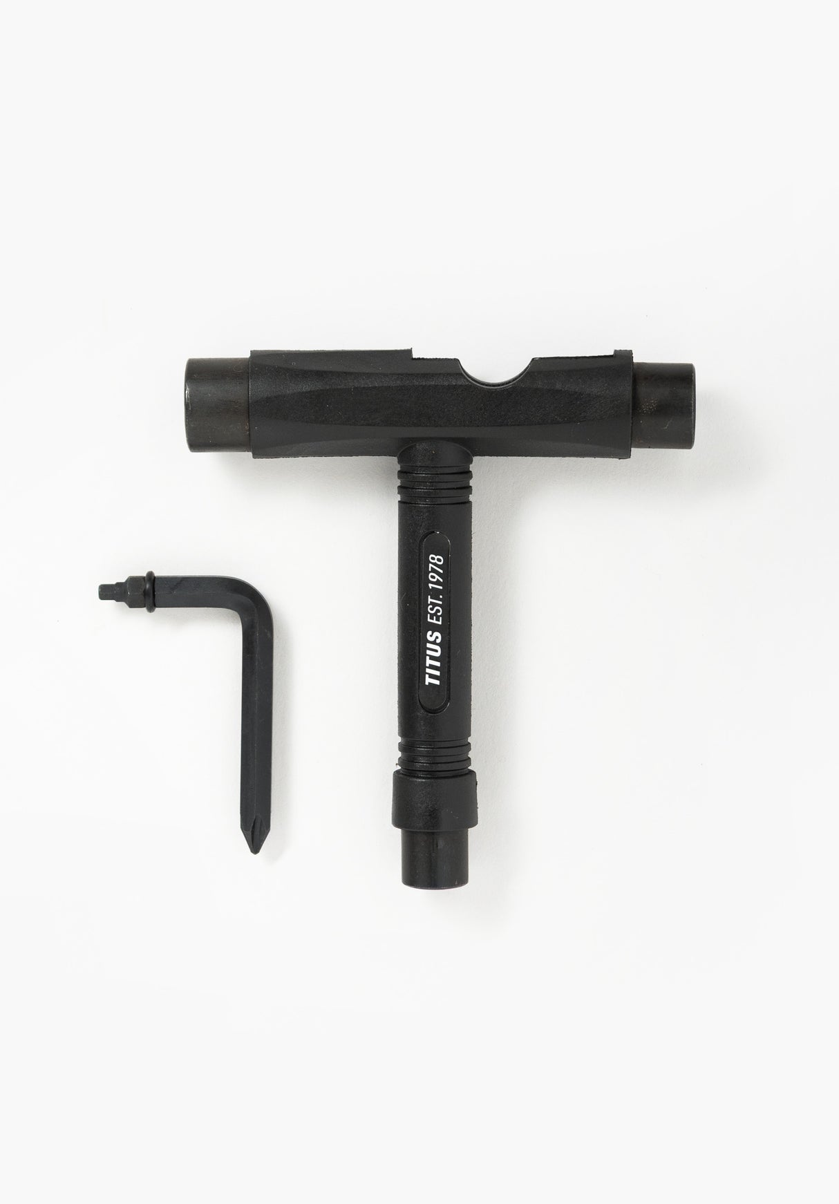 Classic T black-black Vorderansicht