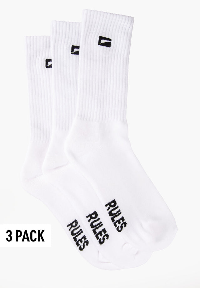 Emb Logo 3 Pack white-black Vorderansicht