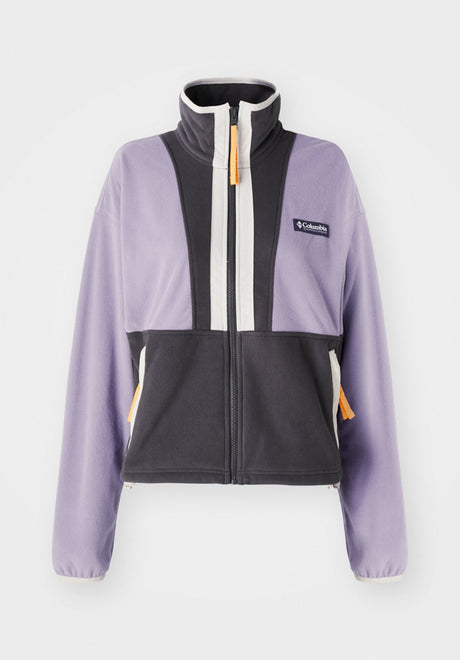 Backbowl II Full Zip Fleece shalepurple-shark-darkstone Vorderansicht