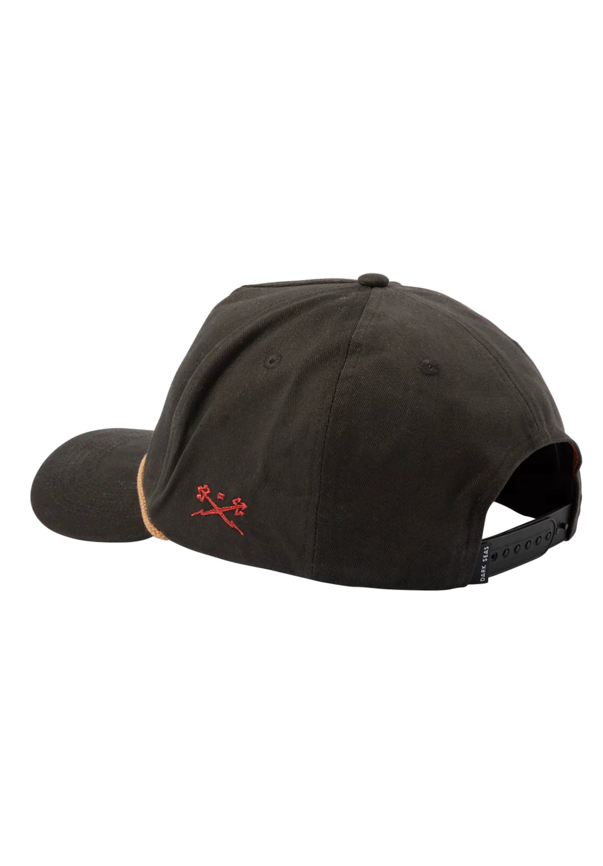 Reyes High Snapback black Rueckenansicht
