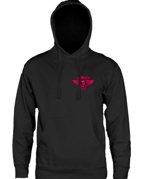 Winged Ripper Blacklight pink Rueckenansicht