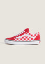 Old Skool colortheory-checkerboard-racingred Vorderansicht