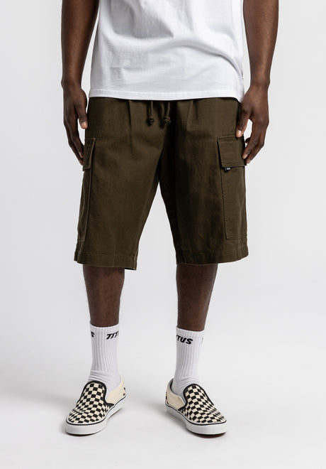 Oversize Cargo darkolive Vorderansicht