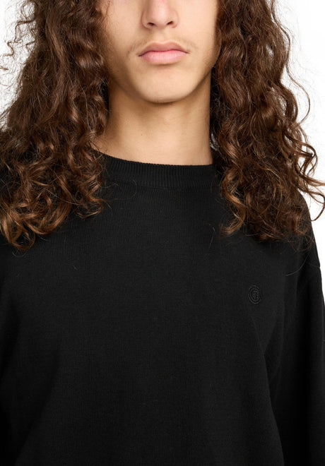 Icon Embroidery SW offblack Rueckenansicht