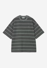 Hanson hansonstripe-kale-greengarmentdyed Vorderansicht