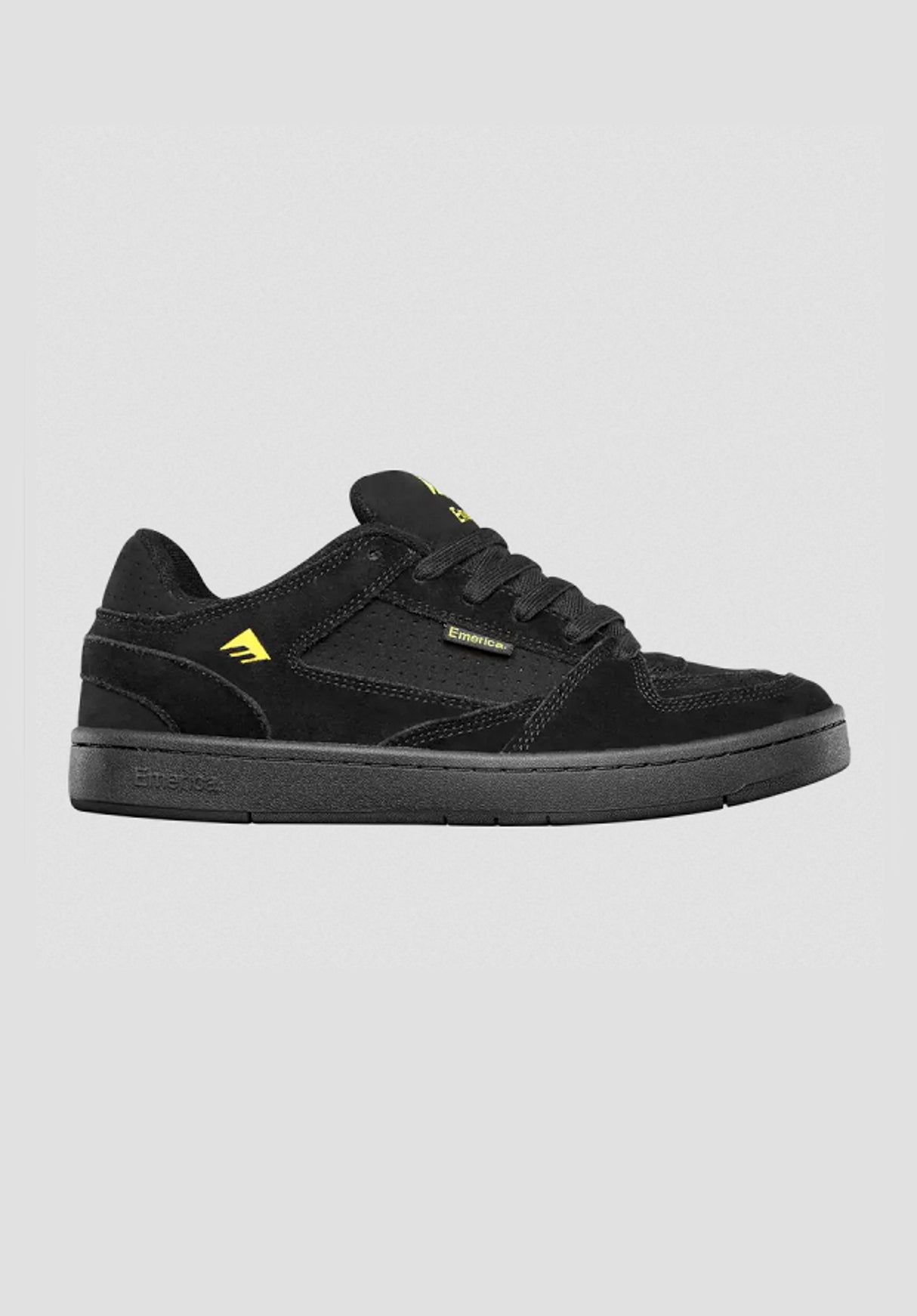 Mute black-yellow-black Rueckenansicht