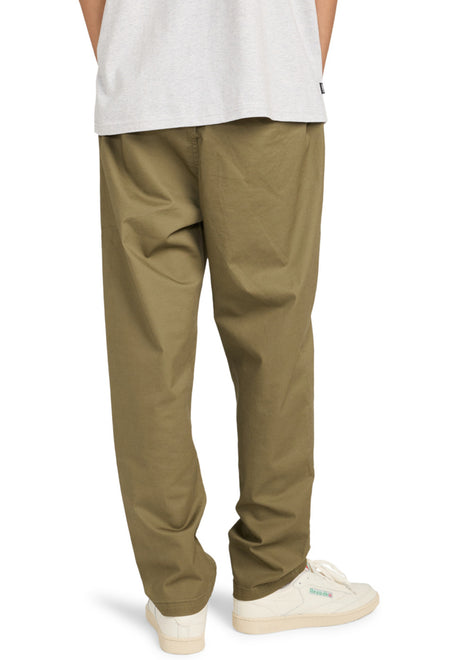 Regular Comfort Chino Twill kalamata Rueckenansicht
