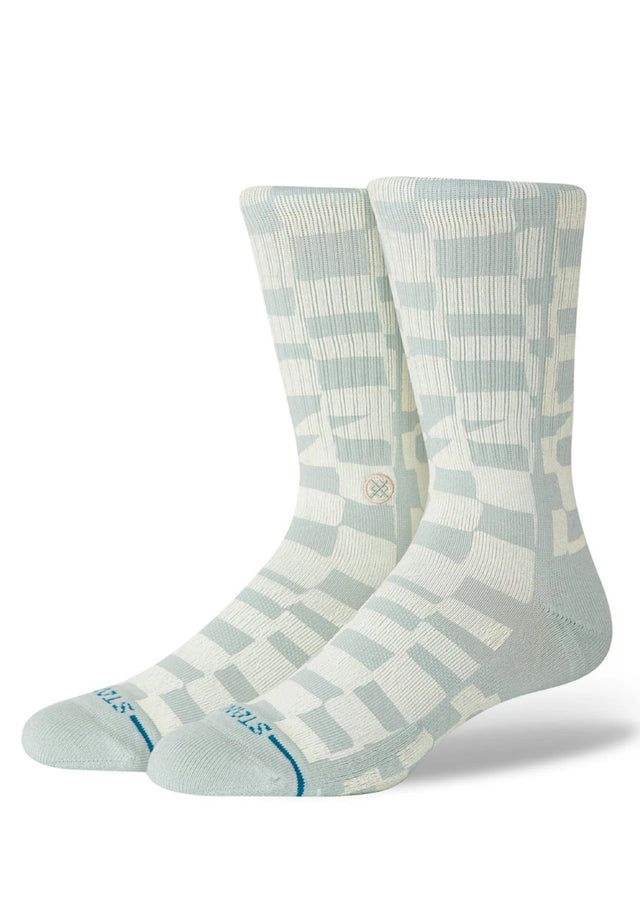 Wave Check Crew paleblue Vorderansicht