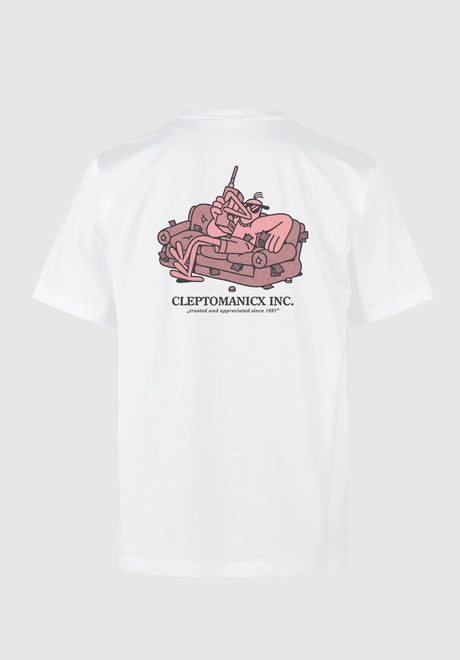 Sofa Bank white Vorderansicht