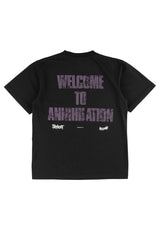 x Slipknot Annihilation Boxy Garment-Dyed black Rueckenansicht