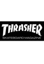 Skate Mag Medium Sticker 2-1/2 x 6 black Vorderansicht