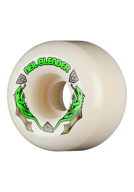 Powell-Peralta Dragons Blender 88A A2 Symmetrical Extra Wide Ride Rolle offwhite – Vorderansicht