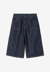OG Double Knee Short (Long) bluerinsed Vorderansicht