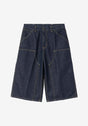 OG Double Knee Short (Long) bluerinsed Vorderansicht