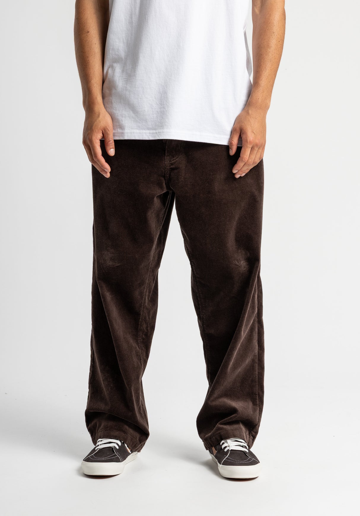 Boogy Cord darkbrown-cord Vorderansicht