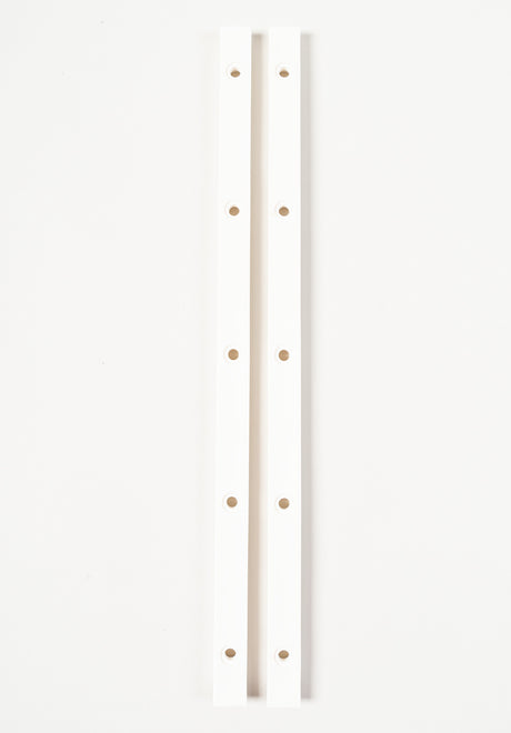 Santa-Cruz Slimline Rails Skate-Zubehör white – Rückenansicht