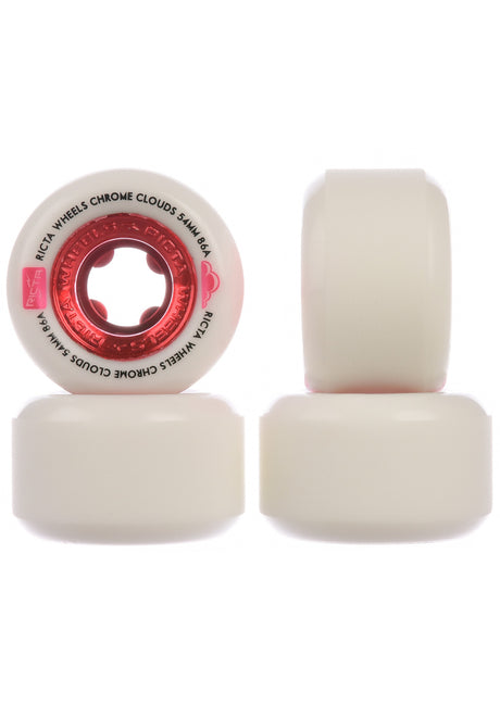 Chrome Clouds 86a white Rueckenansicht