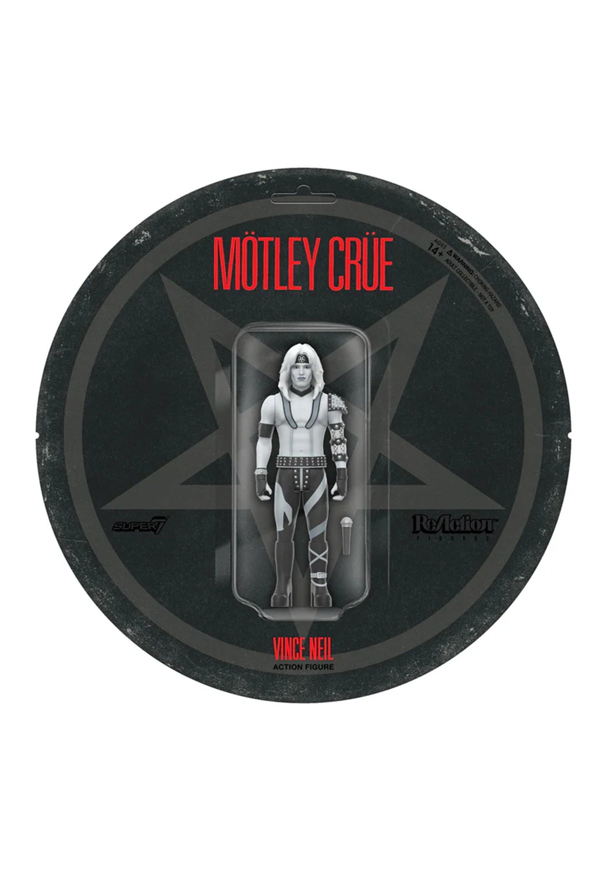 Motley Crue ReAction Figures Wave 02 - Vince Neil multicolored Vorderansicht