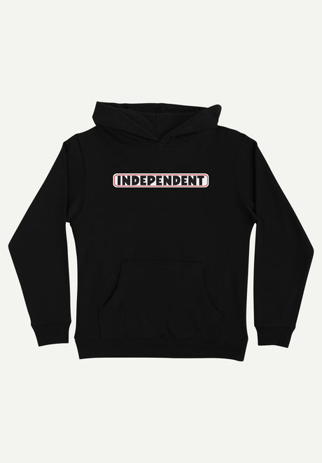 Bar Logo Youth Midweight black Vorderansicht