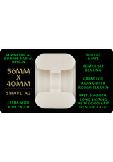 Dragons Blender 88A A2 Symmetrical Extra Wide Ride offwhite Rueckenansicht