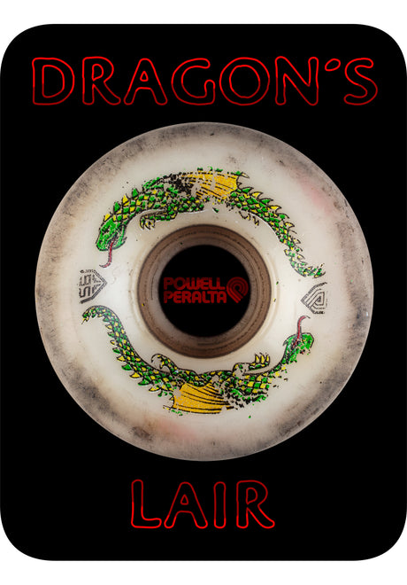 Dragon Wheels Dealer Sticker black Vorderansicht