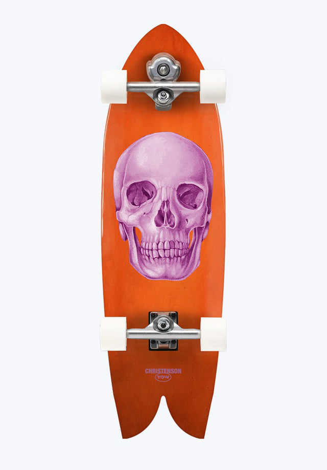 C-Hawk Christenson 33 Surfskate orange Vorderansicht