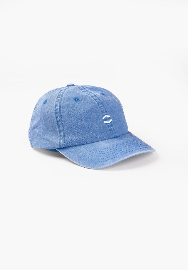 HXGN Icon Dad Cap oceanbluefaded Vorderansicht