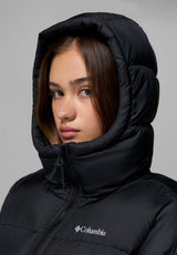 Puffect II Mid Hooded black Closeup1