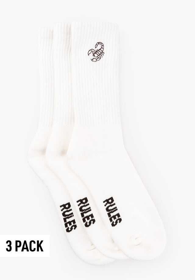 Scorpio 3Pack offwhite Vorderansicht