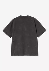 Painter blackdestroywash-splatter Rueckenansicht