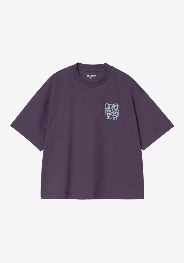 W' S/S Signet lokers-blue Vorderansicht