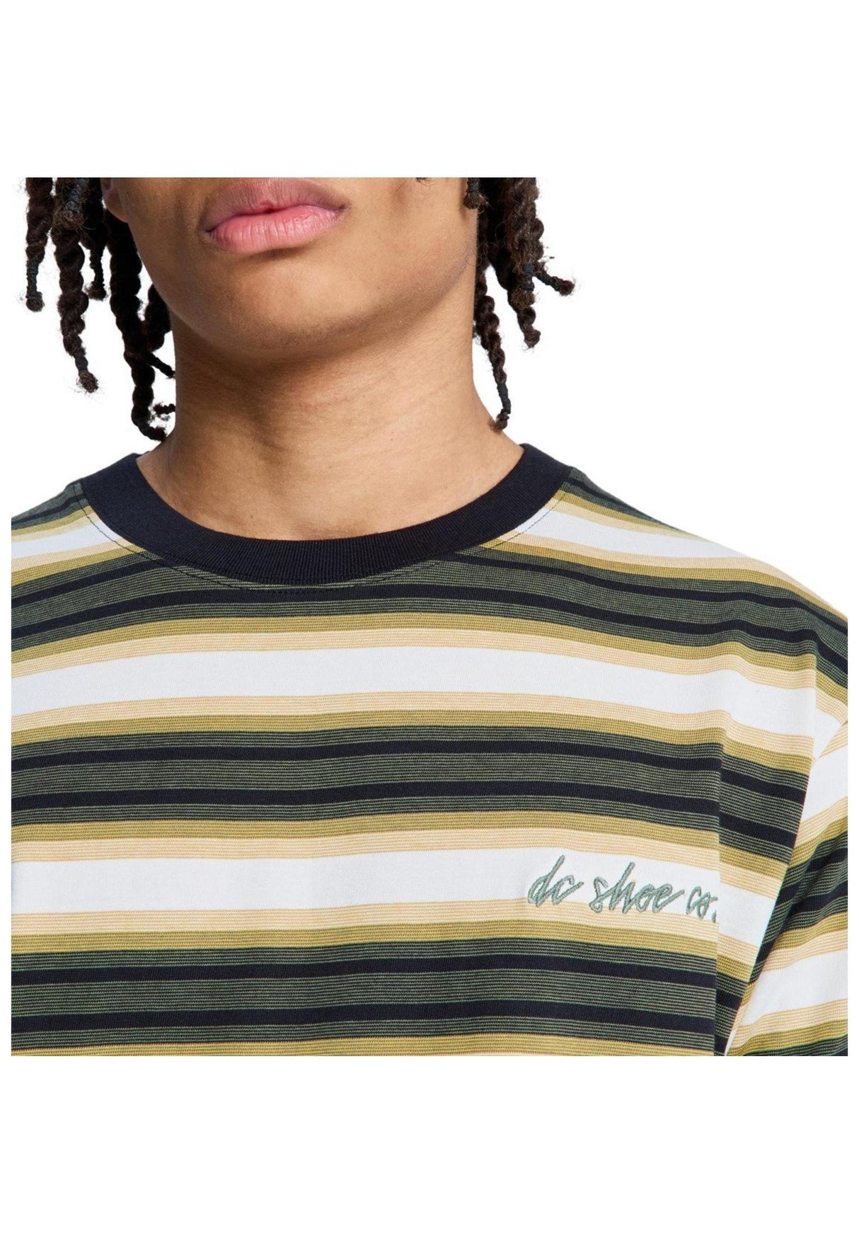 Sheriff Stripe goldenolive Rueckenansicht