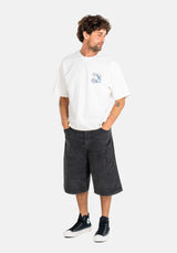 Belmont Baggy Short vulcangrey-cord Vorderansicht