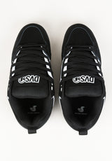 Comanche black-white-nubuck Closeup2