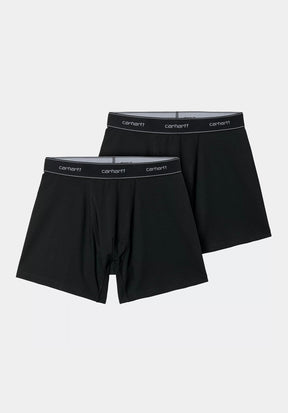 Cotton Trunks black-black2 Vorderansicht