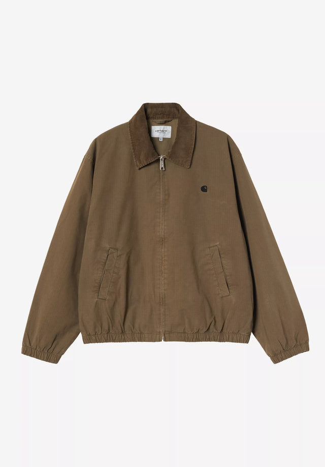 Madison Ripstop darkbeech-blackgarmentdyed Vorderansicht