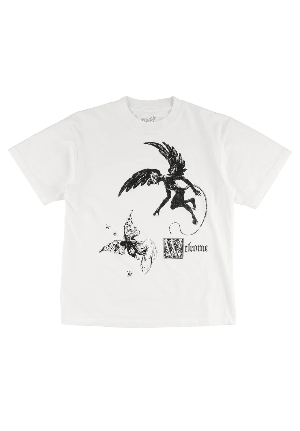 Fairy Printed white Vorderansicht