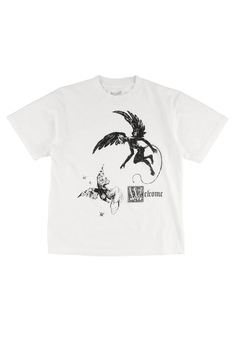 Fairy Printed white Vorderansicht