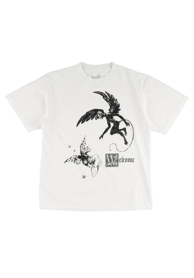 Fairy Printed white Vorderansicht