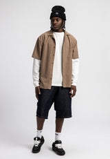 Pit beige-checked Oberansicht