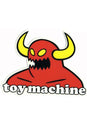 Monster Sticker black-red Vorderansicht