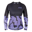 Seen Jersey Women black-violet flakes Vorderansicht