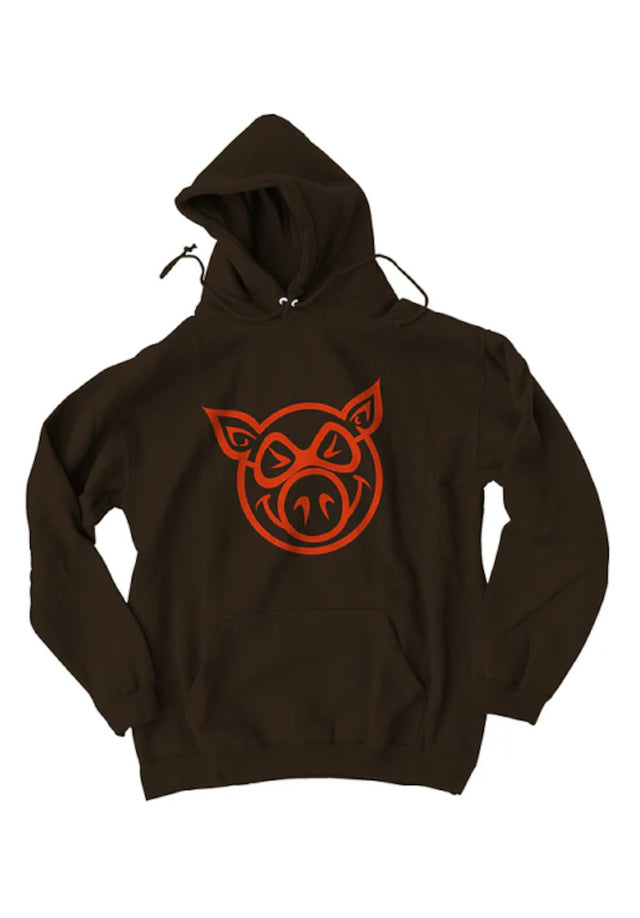 Head Hooded brown Vorderansicht