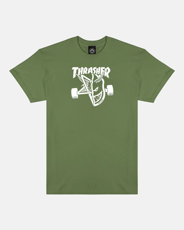 x Spitfire - Thrash & Burn military-green Vorderansicht