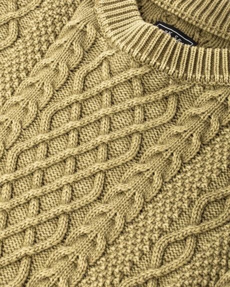 Dark Seas Big Sur Sweatshirt moss – Detailansicht 1