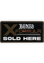 X-Formula Dealer Sticker gold Vorderansicht