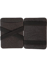 Magic Wallet Coin Vegan chestnut Rueckenansicht